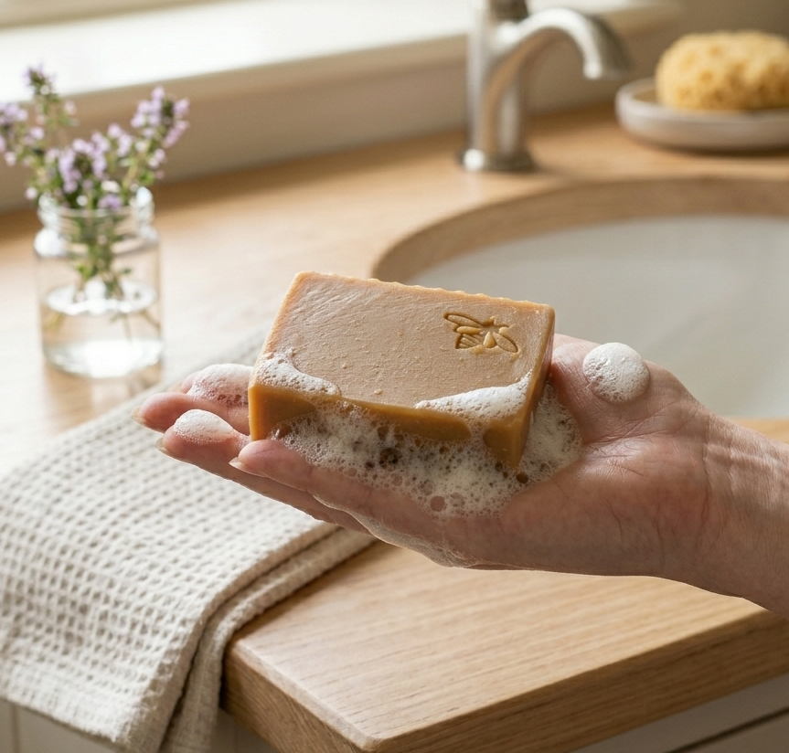 Savon Miel & Cire d'Abeille