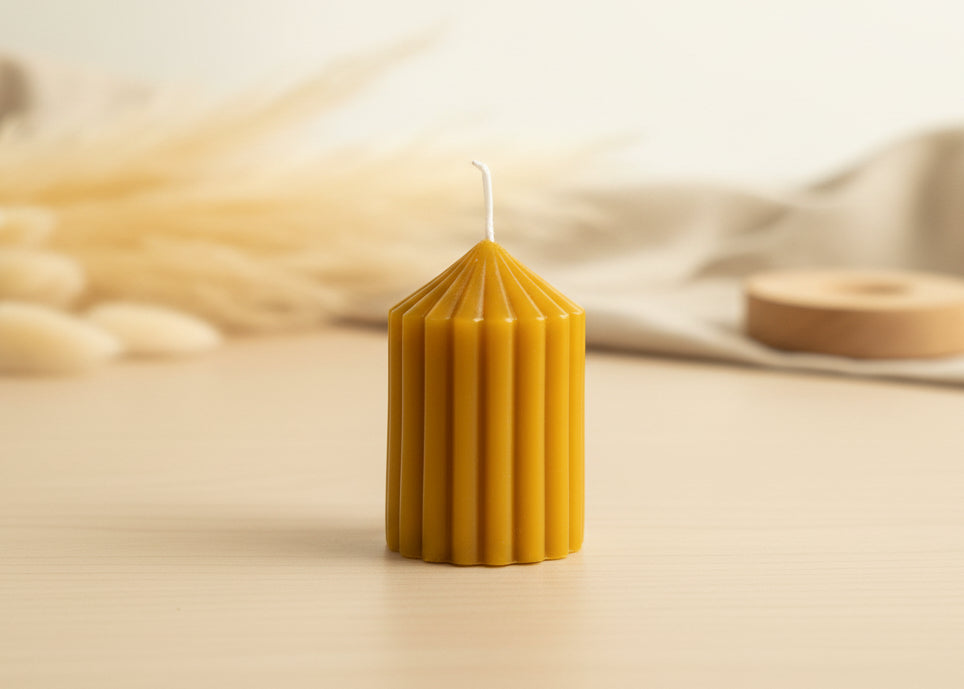 Bougie cylindrique large